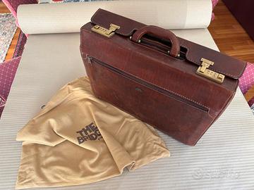 Cartella valigia in pelle The Bridge pari al nuovo