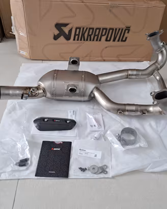 COLLETTORE RACING TITANIO AKRAPOVIC BMW R 1300 GS 