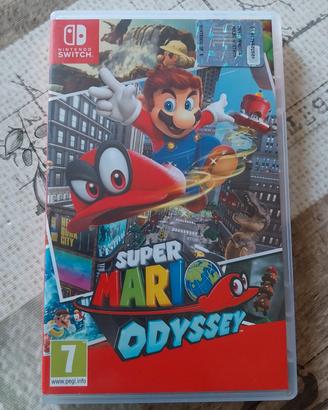 super Mario odyssey per nintendo switch