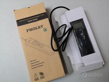 TELECOMANDO PER FOTOCAMERA TIMER PHOLSY C6 -