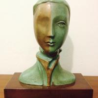 Scultura “ Testina” di Virgilio Guidi