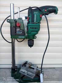 supporto trapano + trapano parkside