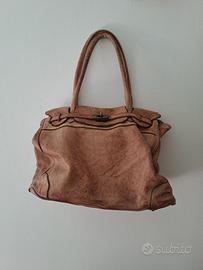 Borsa Bayside in pelle modello Birkin