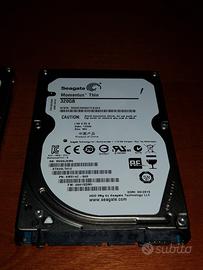 HARD DISK SEAGATE 320 GB (4PEZZI) e SAMSUNG 750GB