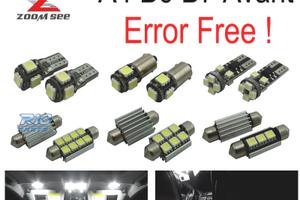 KIT 23 LAMPADE LED INTERNE AUDI A4 S4 RS4 B6 B7 QU