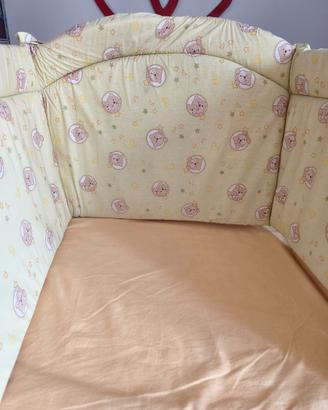 Paracolpi letto bambini 180 cm