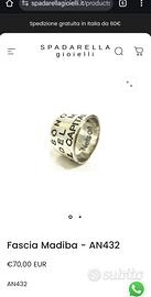 anello  SPADARELLA Originale ARGENTO 