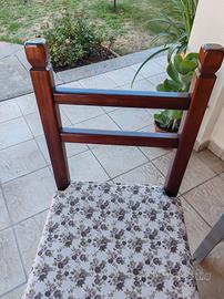 sedia il legno IROKO