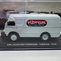 Om leoncino furgone vibram 1954 scala 1/43