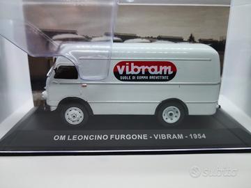 Om leoncino furgone vibram 1954 scala 1/43
