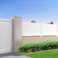 Cancello pedonale in alluminio MISTO in kit