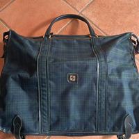 borsone vintage con doppio porta abiti