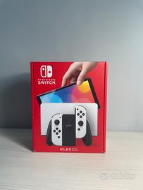 Nintendo switch oled bianca 64 gb - nuova