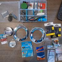 Lotto pesca surfcasting 