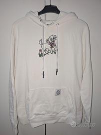 Felpa bianca uomo MCQ tg. S