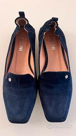 Mocassini Pollini blu tg37