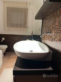 Lavandino bianco per mibile bagno