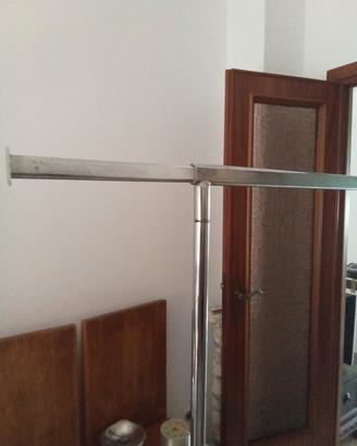STENDER PORTA ABITI ACCIAIO  