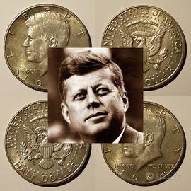 USA - HALF DOLLAR argento 1964, J.F.Kennedy
