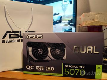 RTX 5070 NUOVA SIGILLATA MAI APERTA 