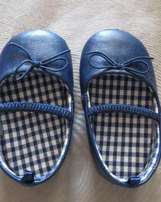 Scarpe ballerine bambina blu