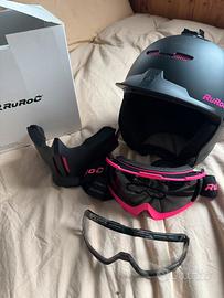 Casco ruroc sci/snowboard