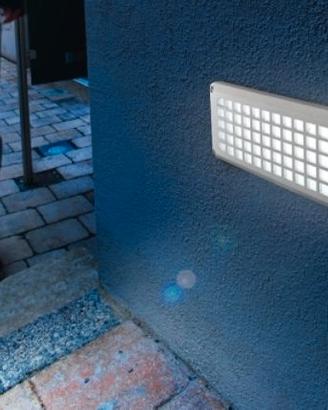 Faretto 60 LED Parete Lampada Esterno Giardino