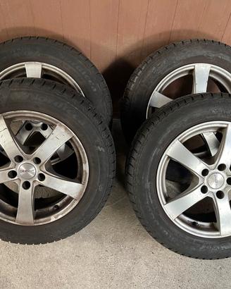Gomme da Neve MATADOR e Cerchi DEZENT Set Completo