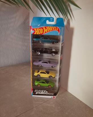 Lotto hotwheels fast & furious set x 5 2026