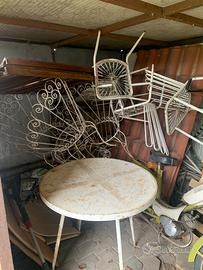 Tavoli con sedie ANTICHE TEL 3387648444