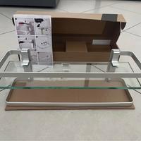 Mensola da parete per bagno, comoda sopra il bidet