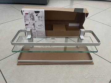 Mensola da parete per bagno, comoda sopra il bidet