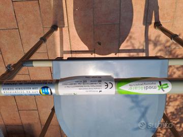 sedia anziani e disabili portatile per wc-doccia 