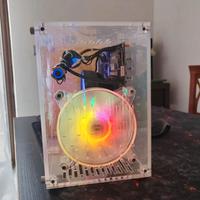 mini pc plexiglass i5 7  rgb