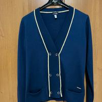 Cardigan Armani Jeans blu navy 40/S – Come nuovo