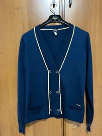 Cardigan Armani Jeans blu navy 40/S – Come nuovo