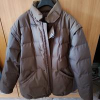 giubbotto fay in piume d'oca  XL marrone 