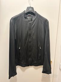 Giacca vera pelle Barone Firenze mod. Massi Nero