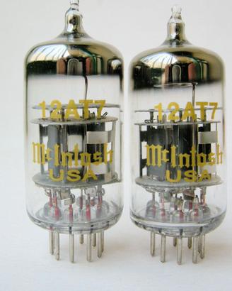 Valvole 12AT7 / ECC81  McIntosh coppia perfetta