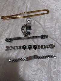 Bracciali e collana