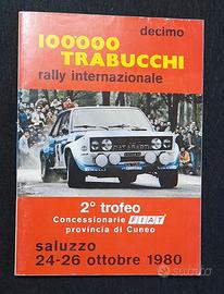 Rallye 100.000 Trabucchi 1980 programma 