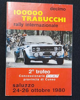 Rallye 100.000 Trabucchi 1980 programma 