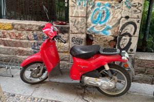 Scarabeo 50CC Rosso Fuoco Rock