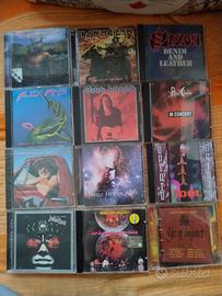 Lotto CD Metal: Iron Maiden, Judas Priest etc