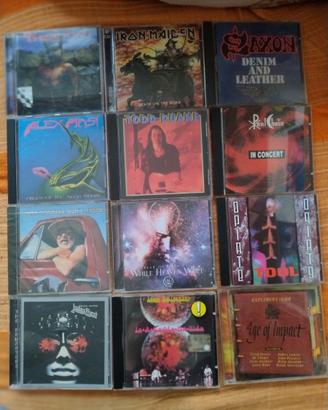 Lotto CD Metal: Iron Maiden, Judas Priest etc