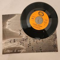 45 giri Lettera d'amore di Alberto Lupo