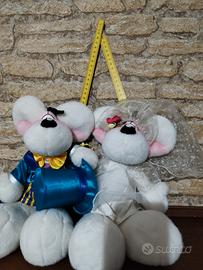 coppia di peluche Diddl sposi
