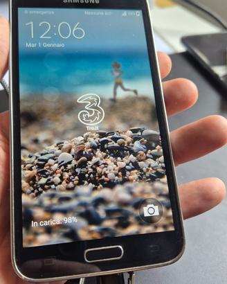 Samsung Galaxy S5 Blu Funzionante