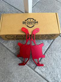 SK CUSTOM Palette cambio dsg Rosse VW Golf 7 GTI/R