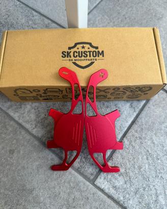 SK CUSTOM Palette cambio dsg Rosse VW Golf 7 GTI/R